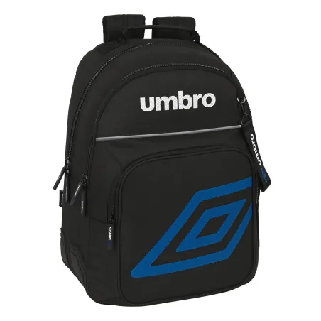 Koululaukku Umbro Flash Musta (32 x 42 x 15 cm)